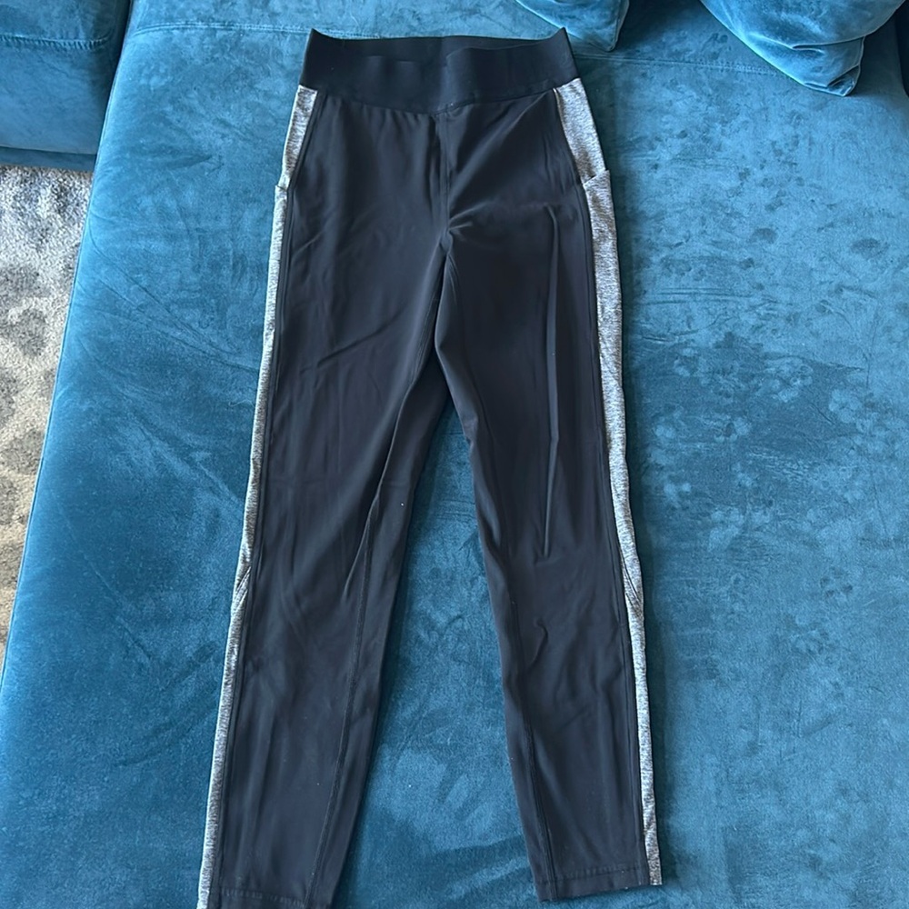 A lot of four pairs of Lululemon tights.